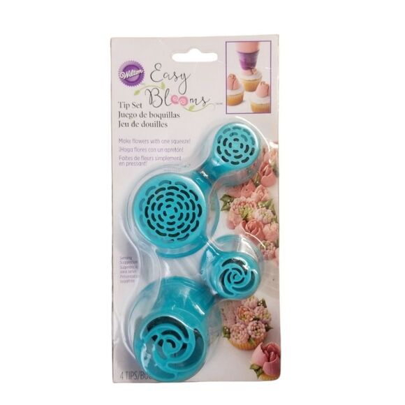 Wilton Easy Blooms Tip Set, 4-Piece Flower Tips - Picture 1 of 8
